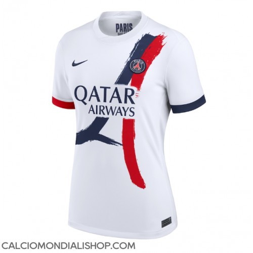 Maglie da calcio Paris Saint-Germain Seconda Maglia Femminile 2024-25 Manica Corta